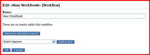 Setting up an eZ Publish workflow event - step 3