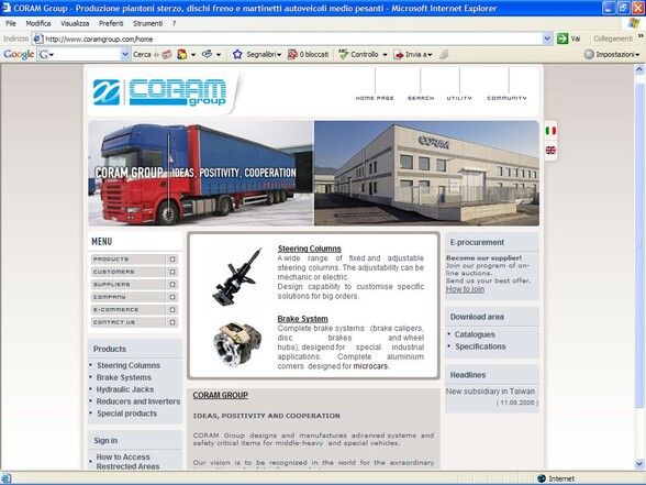 Coram Group Portal Site