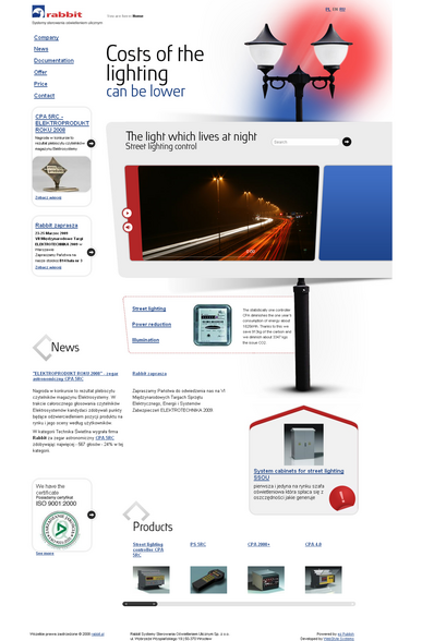 Rabbit Systemy Sterowania Oświetleniem Ulicznym Sp. z o.o.